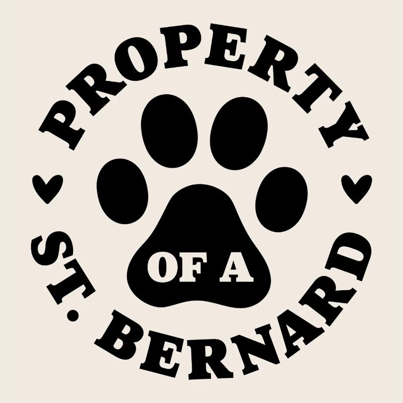 Eigentum eines Bernhardiners