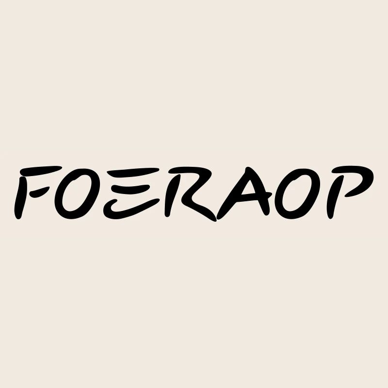 Foeraop - Antwerp dialect