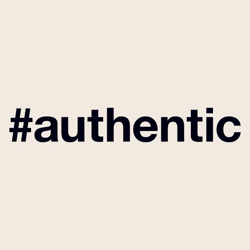 AUTHENTIC authentisch echt
