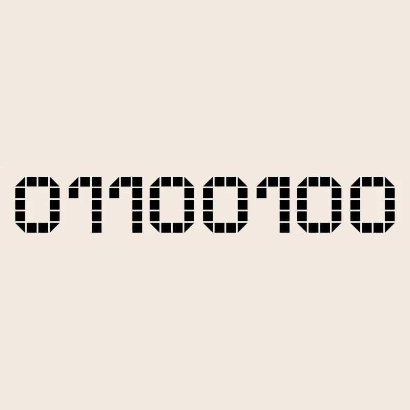 Binary notation - 100