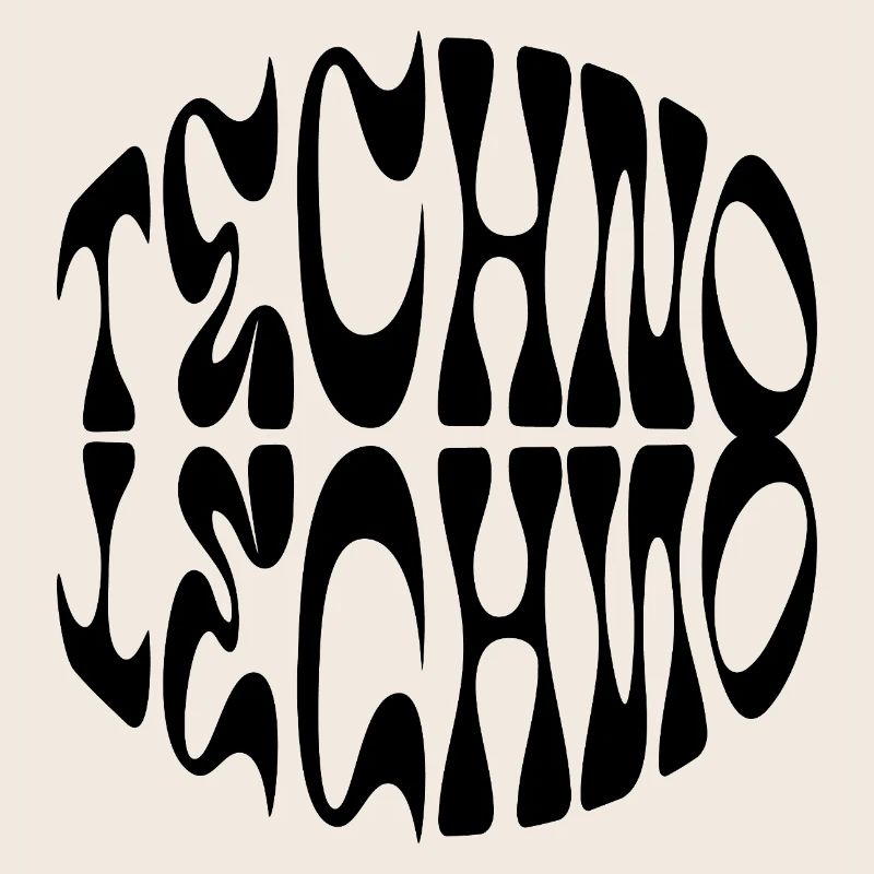 Conception de logo Techno liquid