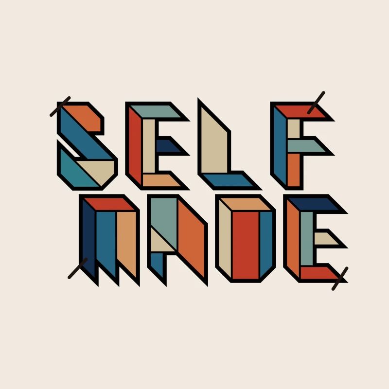 Selfmade - Selbstgemacht - Retro Vingate Graffiti