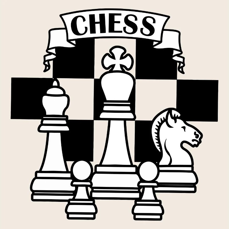 Pièces d’échecs blanches
