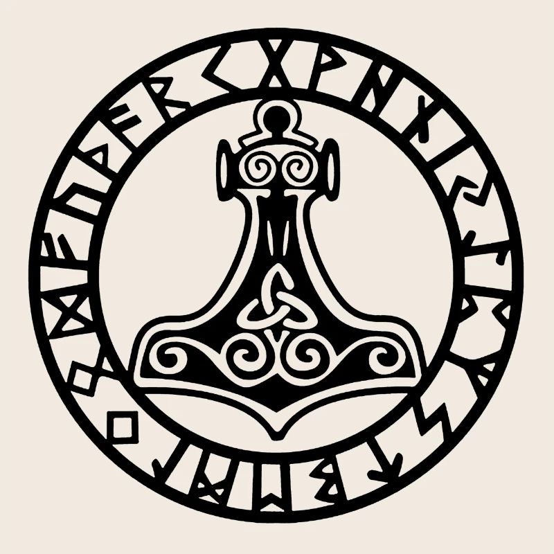 Schwarzer Wikingerhammer