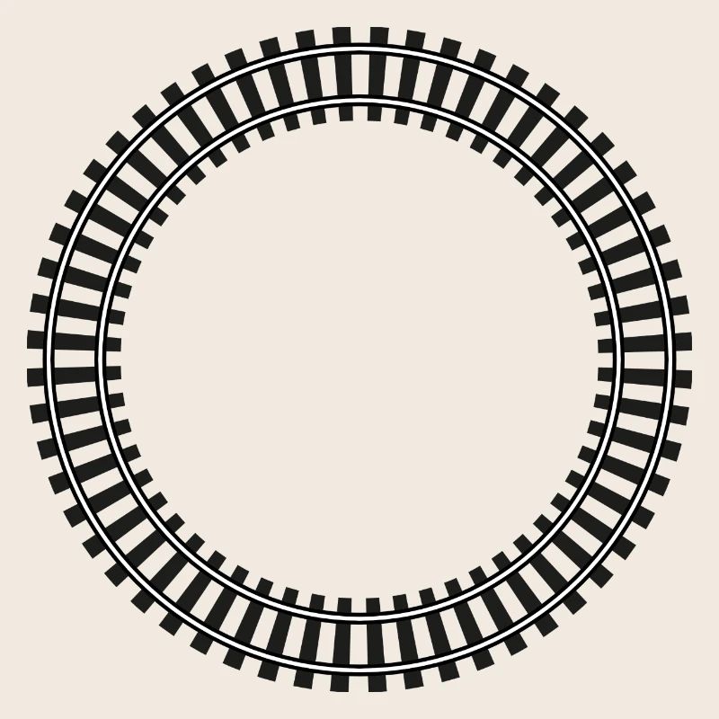 Model Railway Frame Rail Network