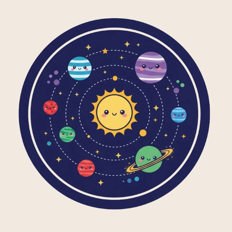 Conception joyeuse du système solaire
