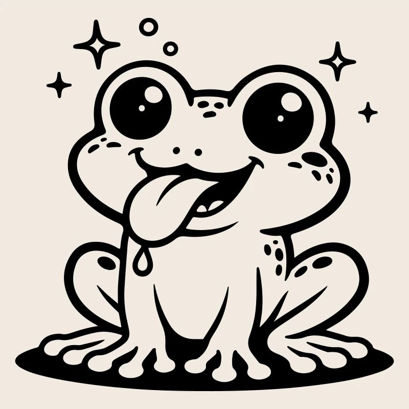 Toad Comic Frog