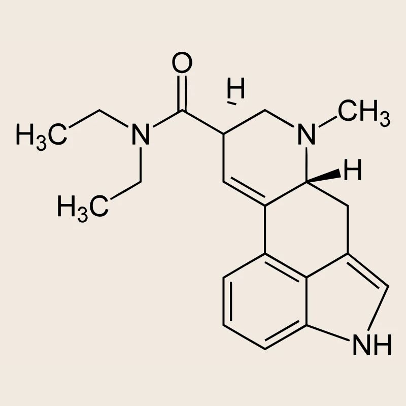 LSD Strukturformel
