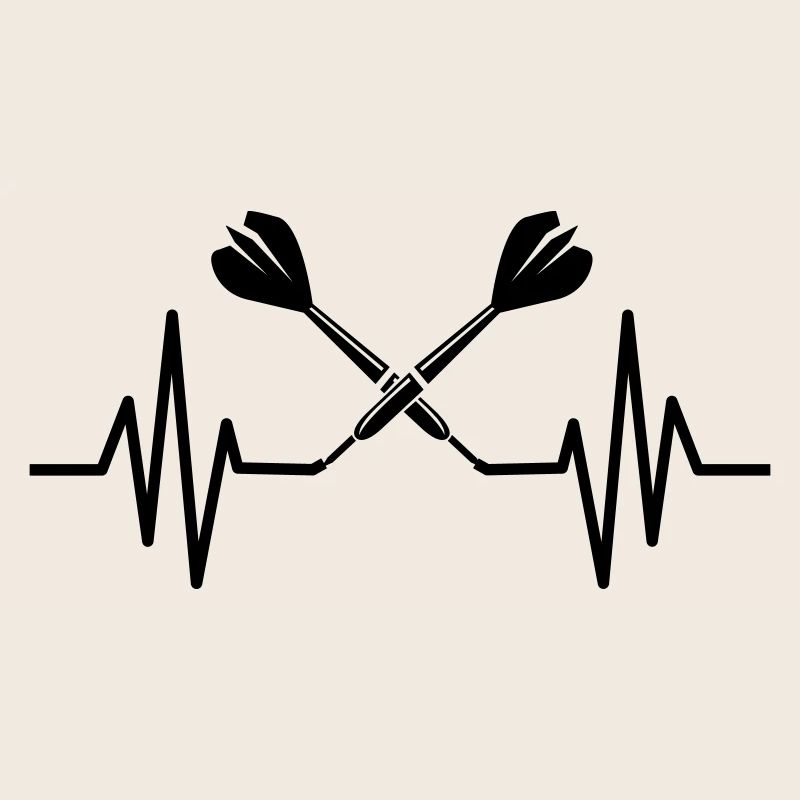 Logo de fléchettes