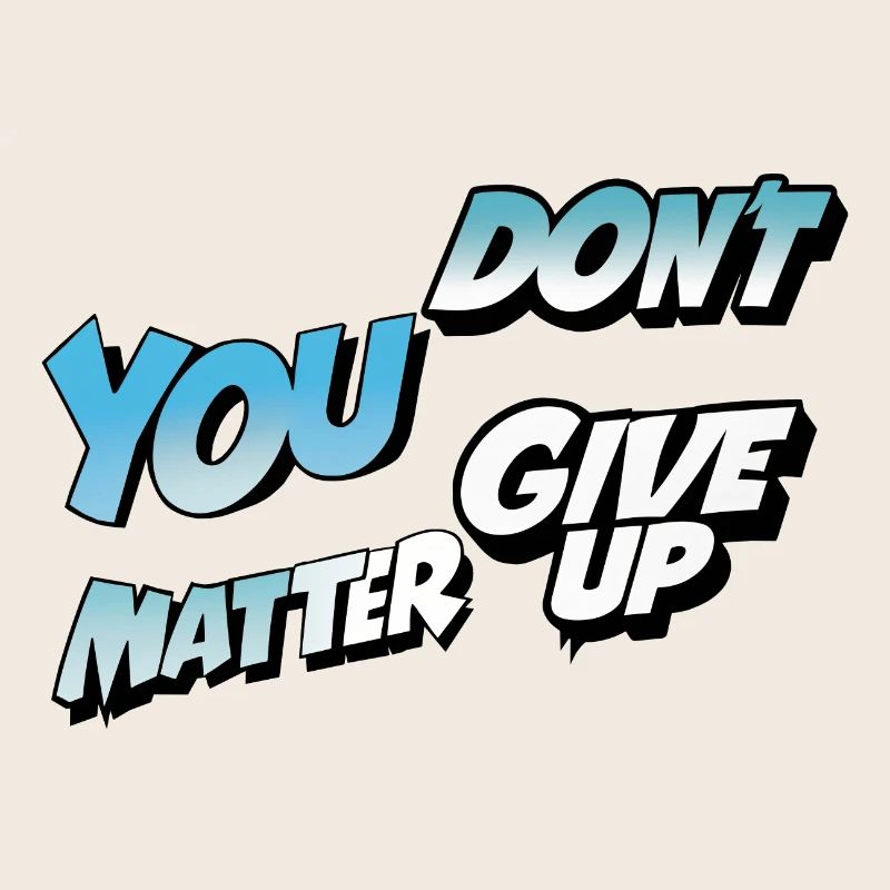 Gebt nicht auf oder ja