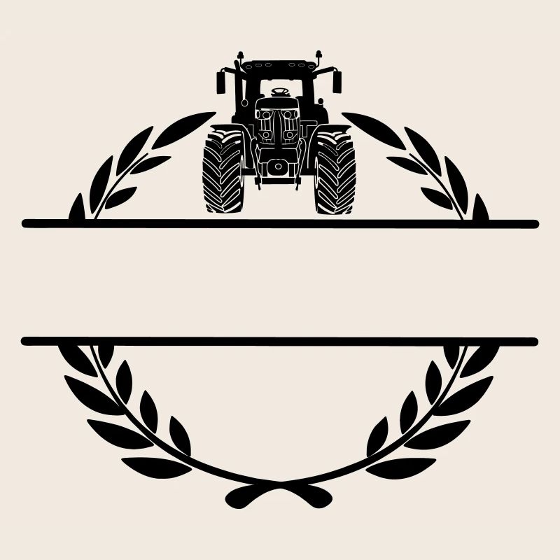 Lorbeerkranz Ackerschlepper