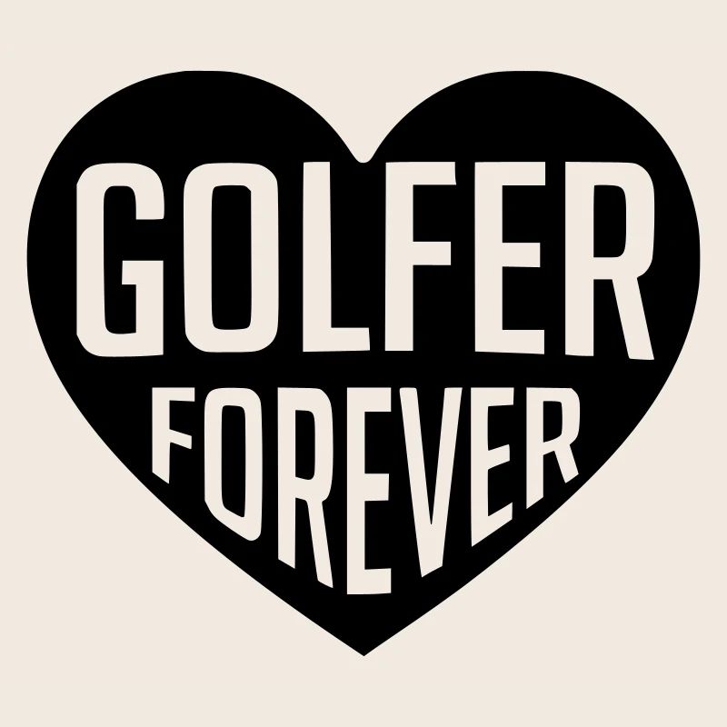 Golf - Golfer Forever Herz