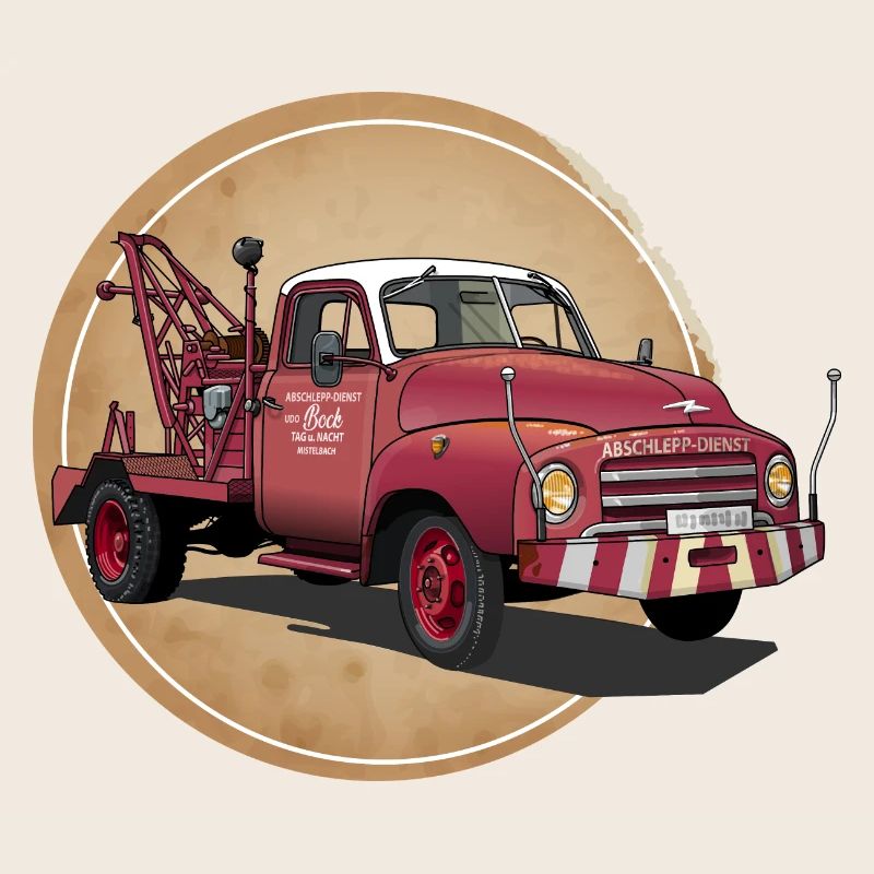 Abschleppwagen Oldtimer