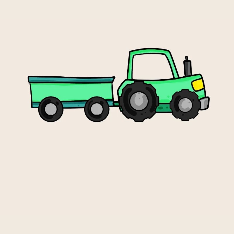 Tractor with trailer