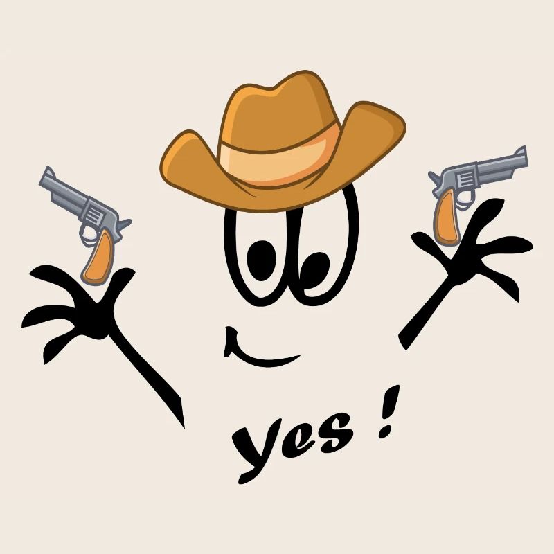 Cowboy, Karneval, Comic
