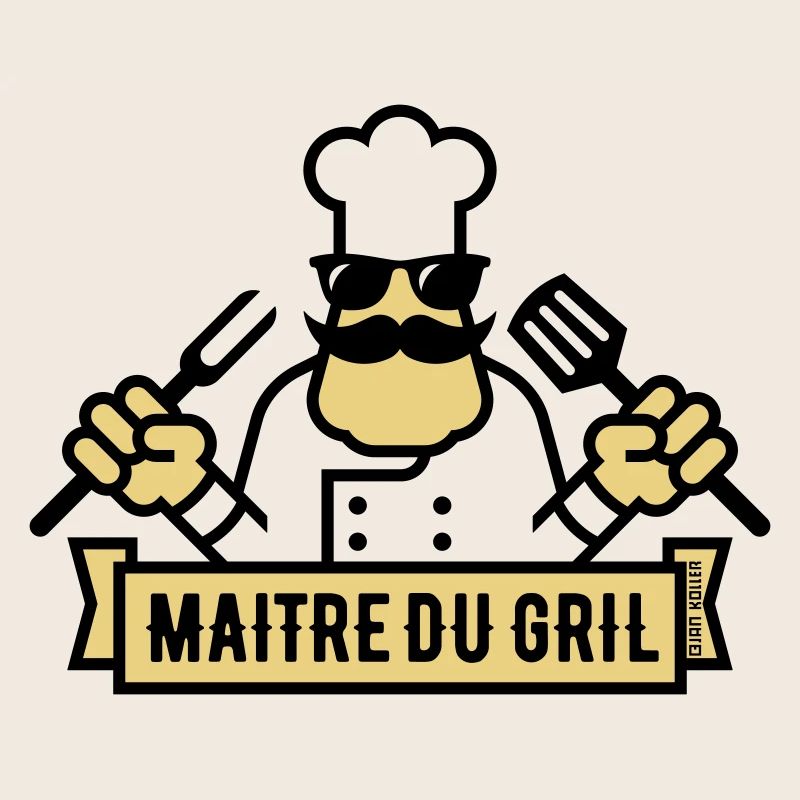 Maître Du Gril (Grilling / Barbecue / BBQ / 2C)