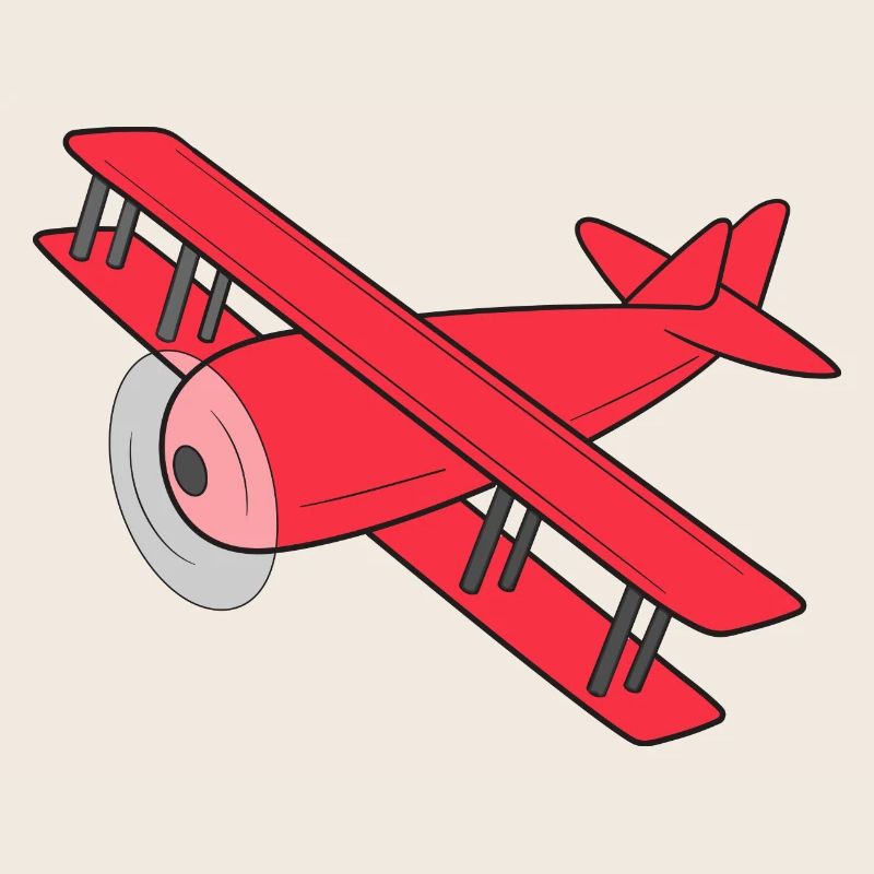 Biplan d’aéronef