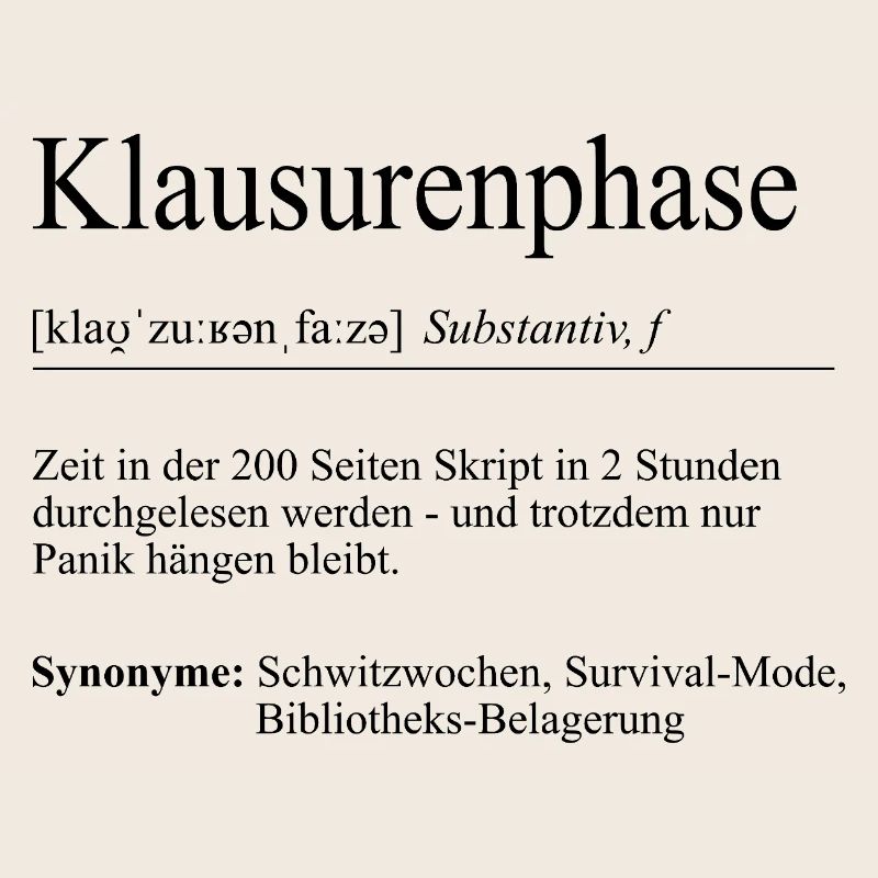 Unispruch "Exam Phase" Gift, Students