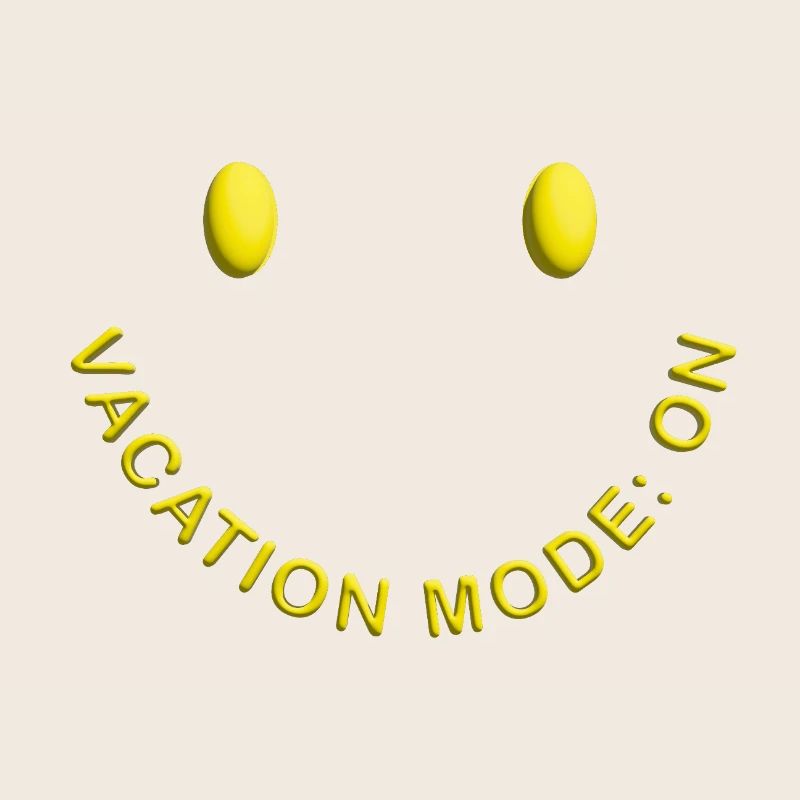Vacation Mode On Gute Laune Statement