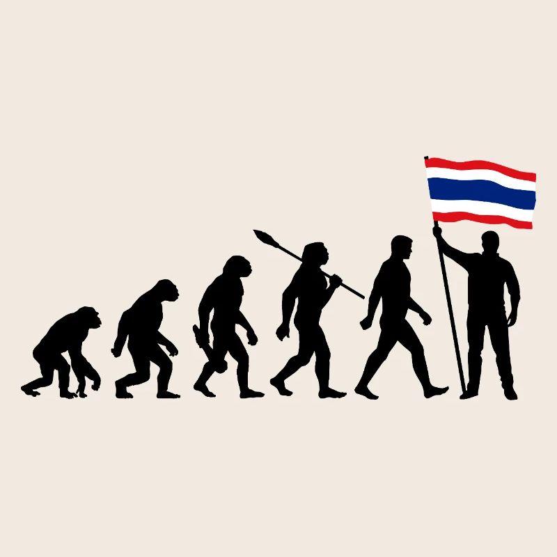 Thaïlande - Evolution - Drapeau - Nation