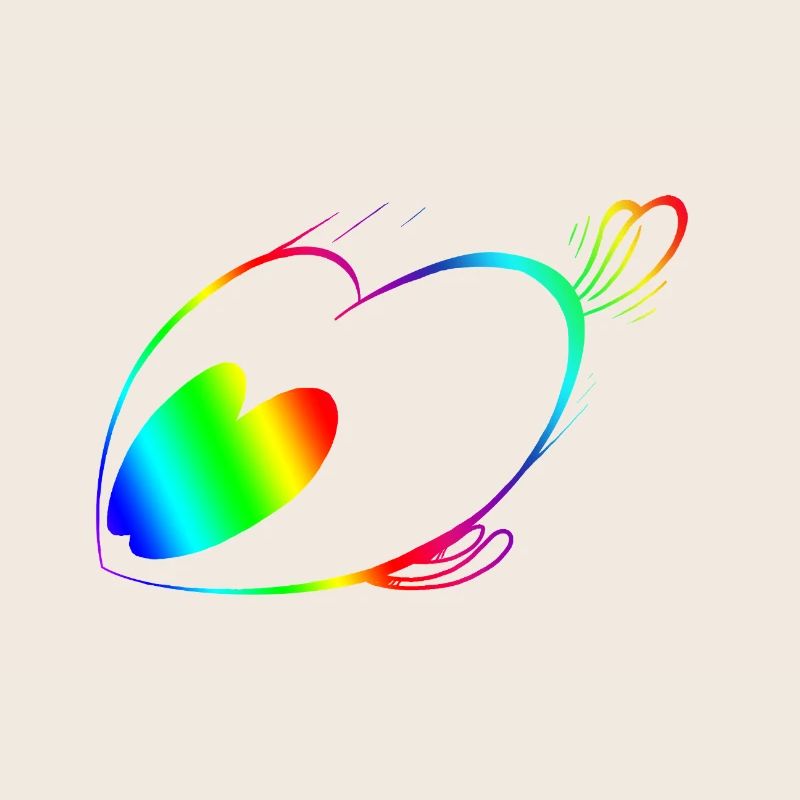 Regenbogen-Geschwindigkeitstricker