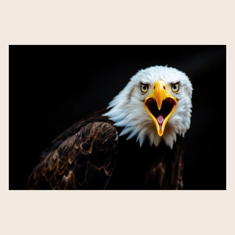 Angry Eagle Look