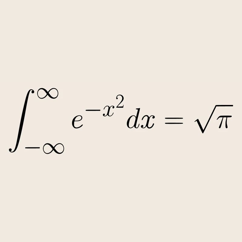 Gaussian Integral Gift Idea
