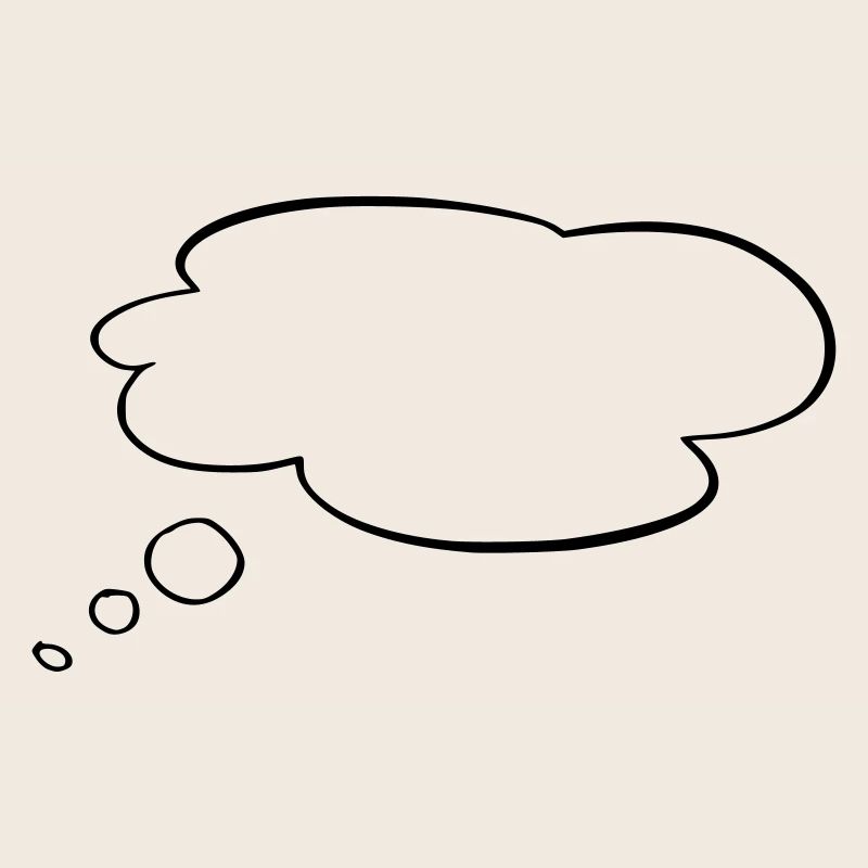 Thought bubble