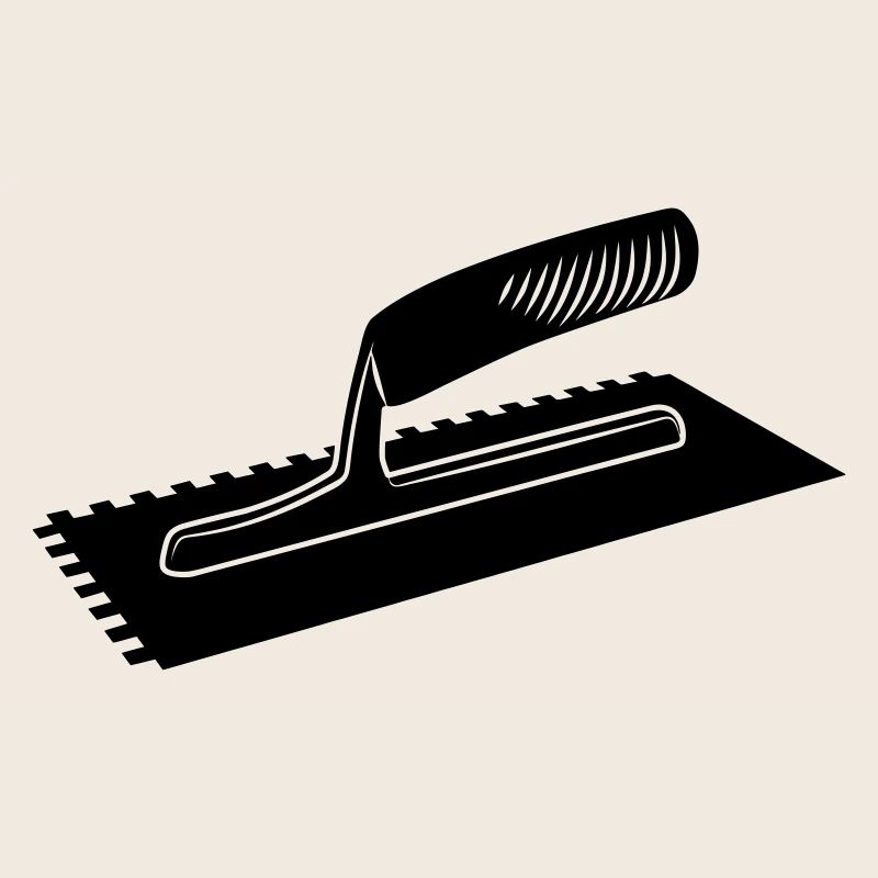 Fliesenkleber oder Leimkamm