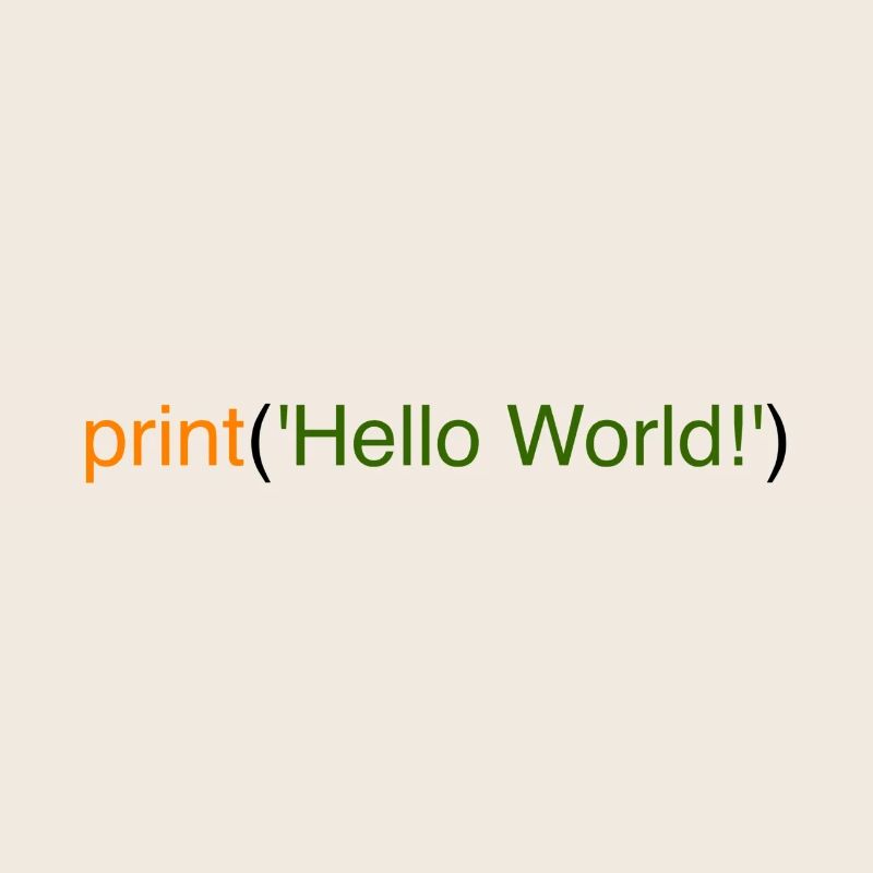 Hello World Python