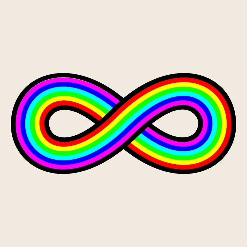 Autism Rainbow Infinity