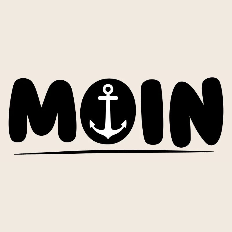 Moin mit Anker