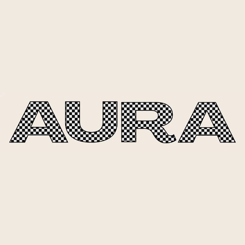 AURA – Checkerboard Pattern Statement