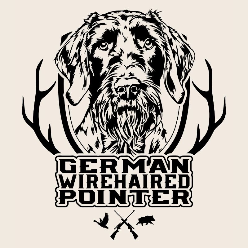 German Wirehaired Pointer Jagdhunde Hunde Wilsigns