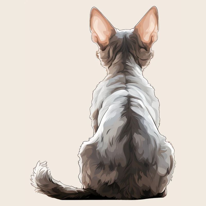 Chat Devon Rex