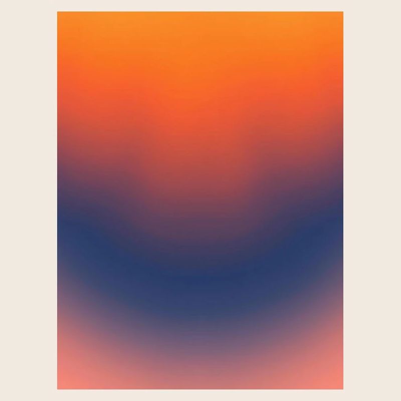 Mitternachts-Glut-Gradient