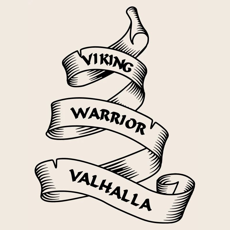 Wikinger Wimpel oder Banner transparent