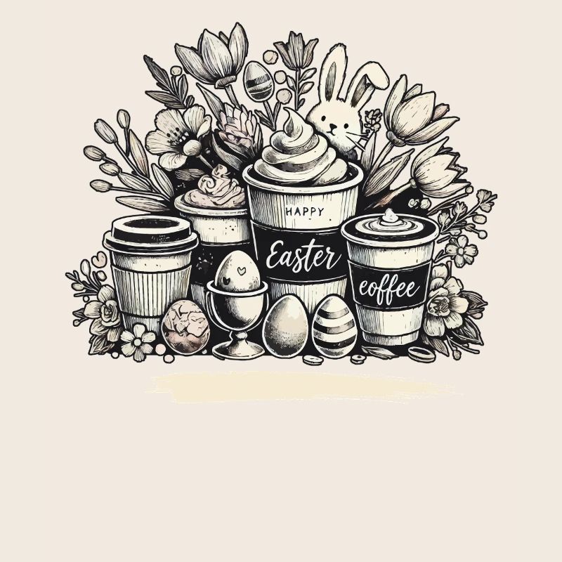 Easter Coffee Love Easter Bunny Happy Easter
