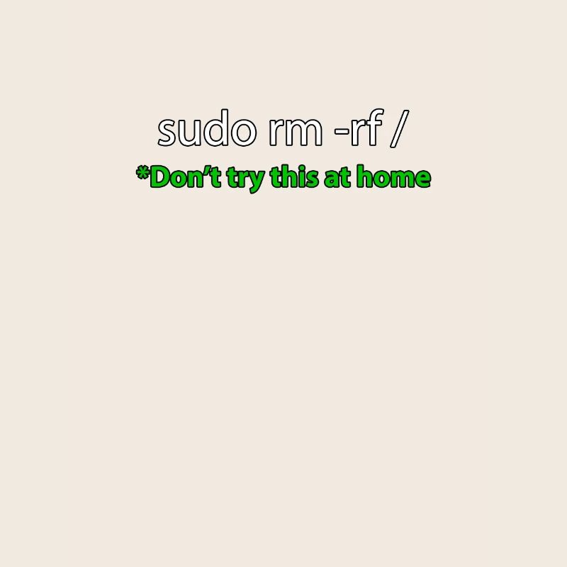 Sudo Command Joke Tee