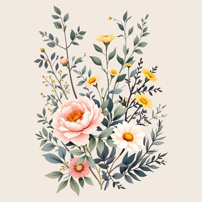 Boho Flowers – Blooming Harmony