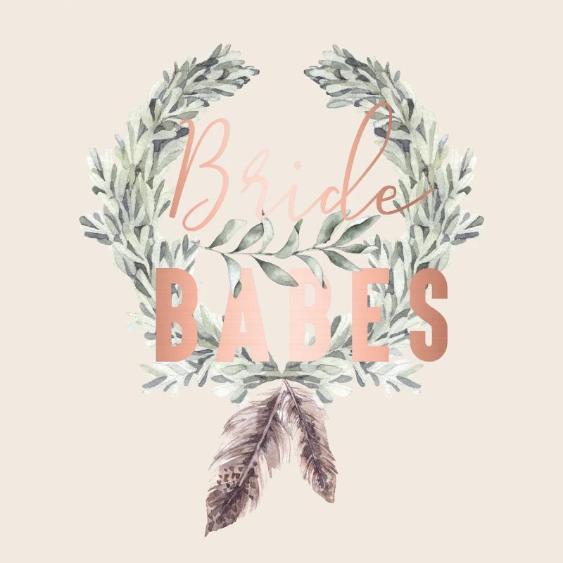 Boho Bride Babes Lorbeerkranz