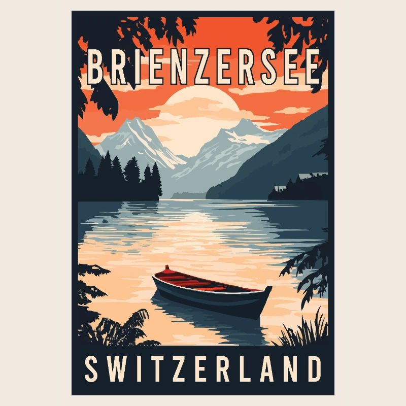 Erleben Sie den Alpensee der Brienzersee Schweiz