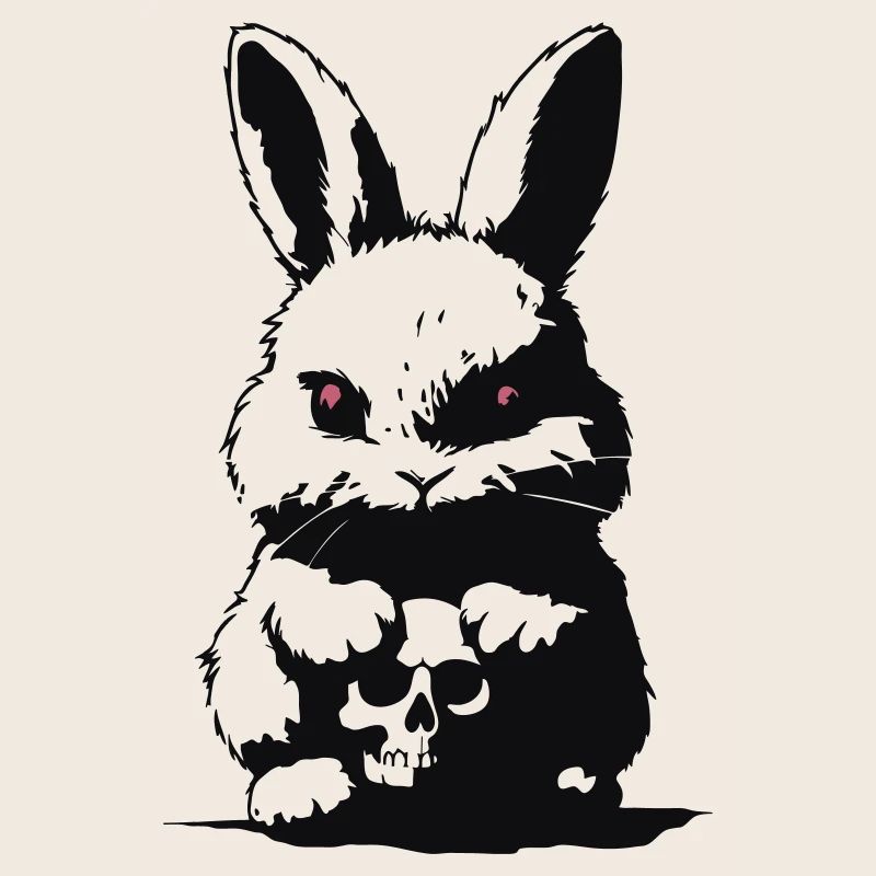 Grumpy bunny