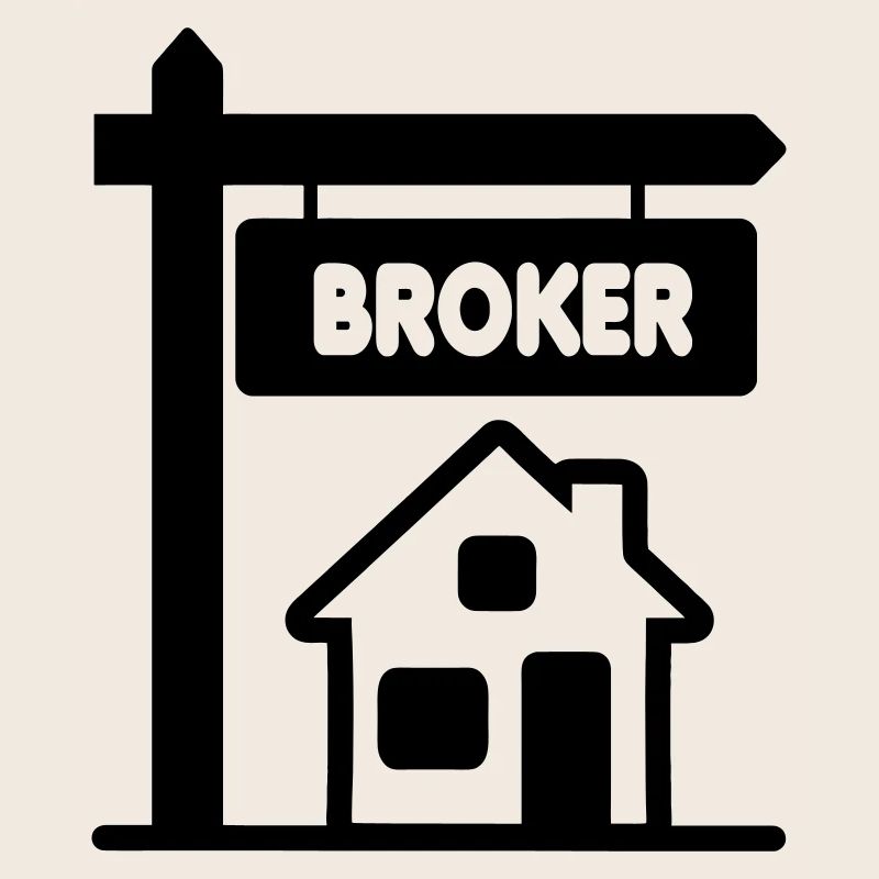 Broker with text BROKER