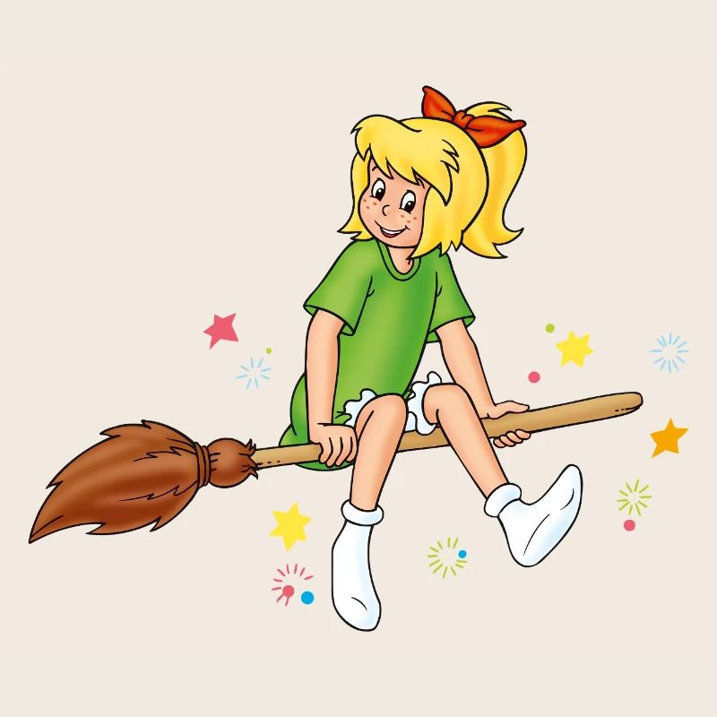 Bibi Blocksberg on mashed potatoes witch stars