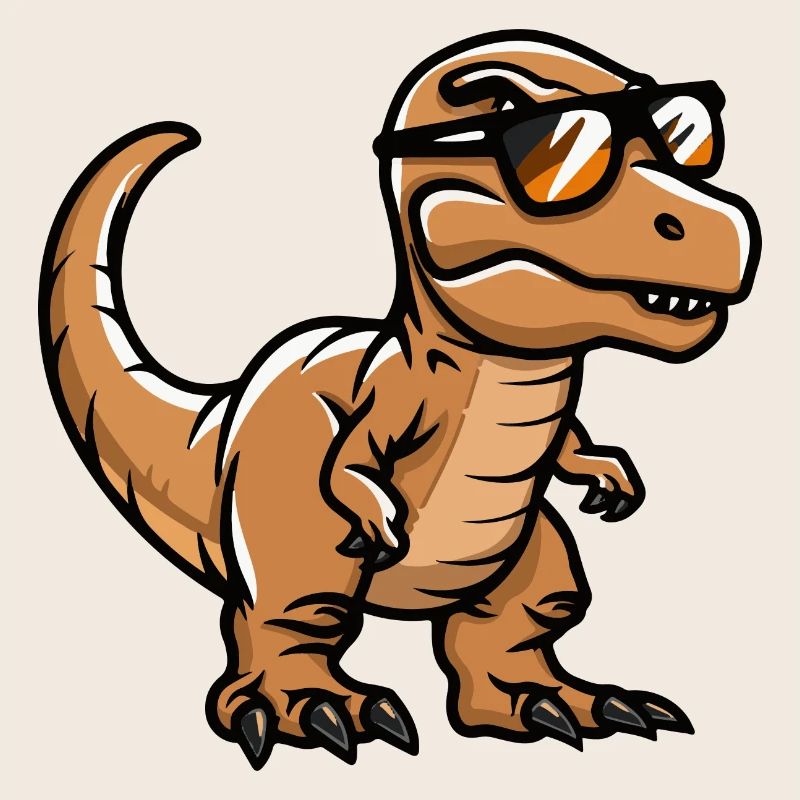 Dinosaurier T-Rex Comic Cool