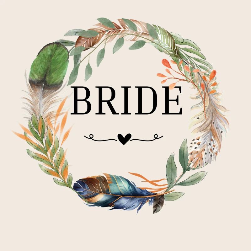 bride couronne fleurs boho