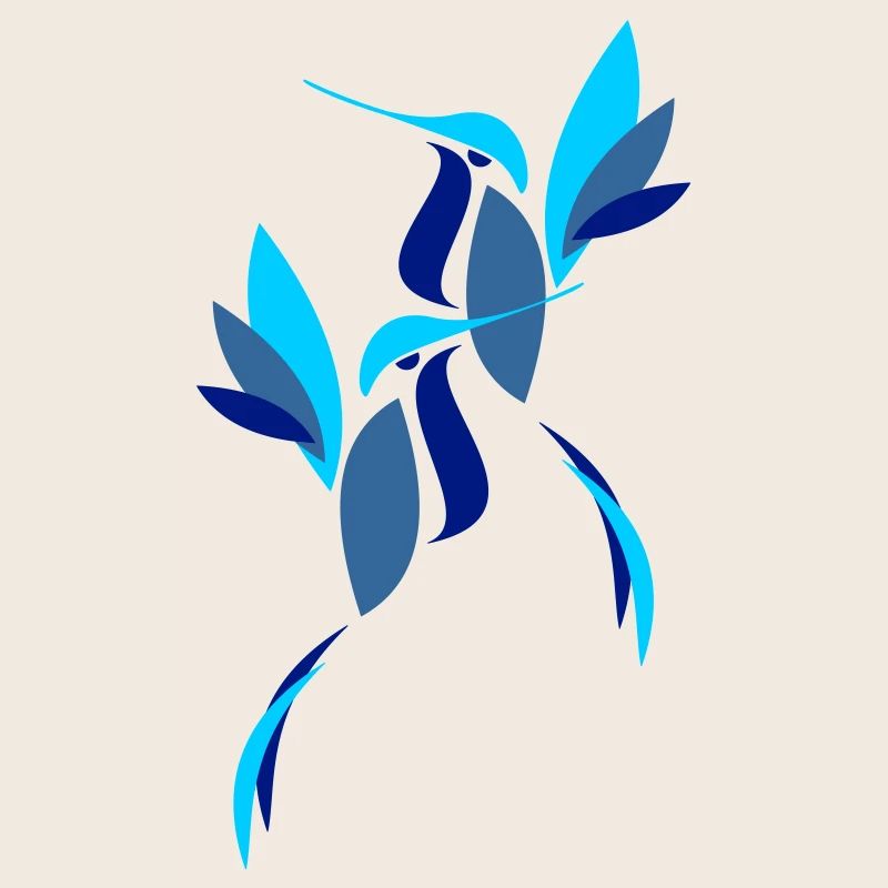 Blauer Vogel