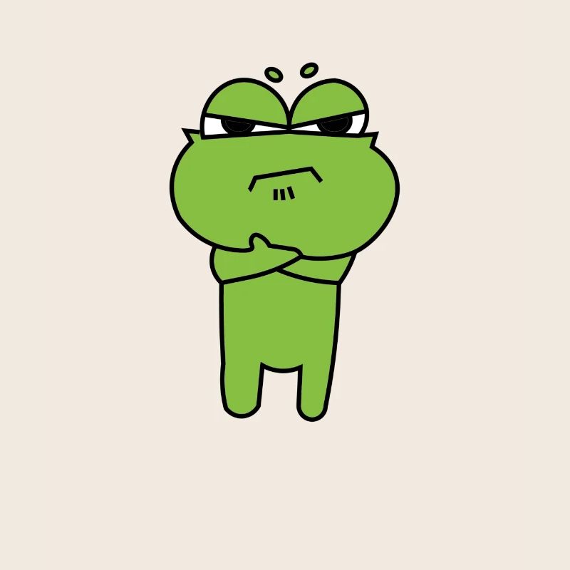 Frog Comic Drawing Funny