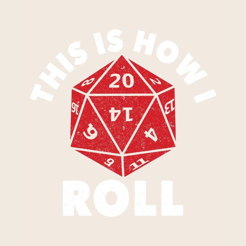 Dungeons Dice RPG Dragons C’EST COMME ÇA QUE JE ROULE